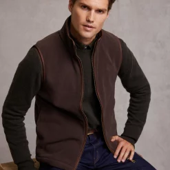 Holland-cooper-Mens-Country-Fleece-Gilet-Chocolate-ruffords-country-lifestyle-store2