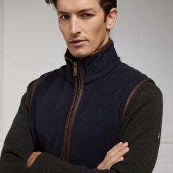 Holland-cooper-Mens-Country-Fleece-Gilet-Ink-Navy-ruffords-country-lifestyle-store3