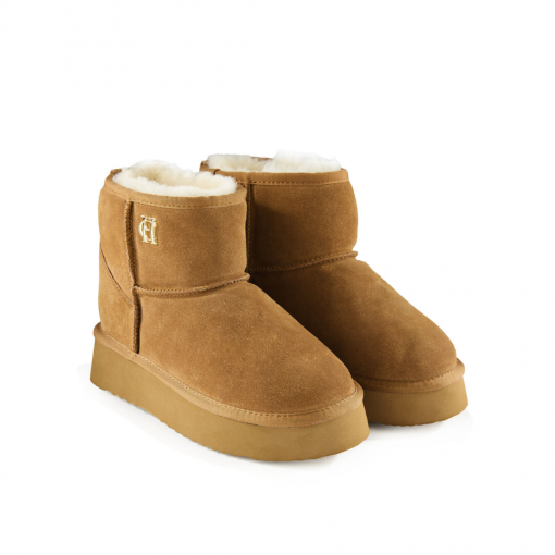 Holland-cooper-Shearling-Platform-Boot-Tan-ruffords-country-lifestyle