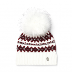 Holland-cooper-jennifer-Bobble-Hat-Natural-Stripe-ruffords-country-lifestyle-store1