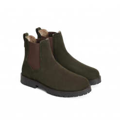 Fairfax & Favor The Boudica Ankle Boots - Moss Green