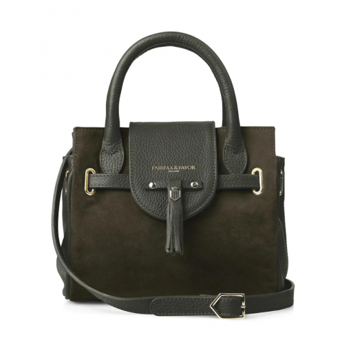 Fairfax & Favor The Mini Windsor Handbag - Moss Green