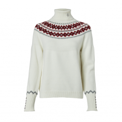 Holland Cooper Roll Neck Knit - Natural