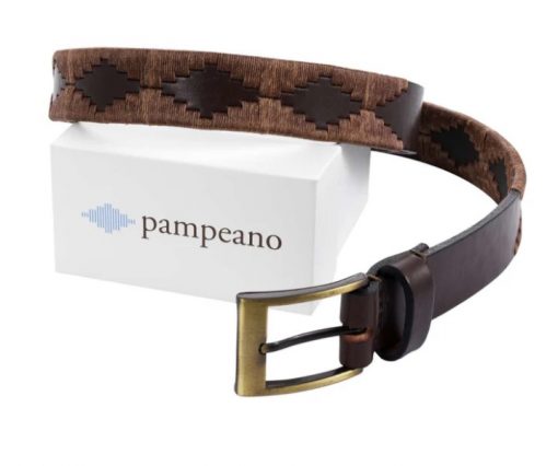 Pampeano belt brown leather-Ruffords Country Lifestyle