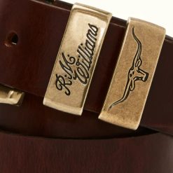 RM Williams Drover Belt - Chestnut