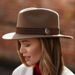 Hicks and brown fairfax & favor waveney fedora camel