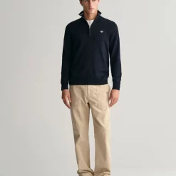 ruffords_country_lifestyle_gant_Classic_Cotton_Half_Zip_Sweater_evening_blue6