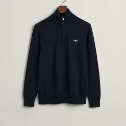 ruffords_country_lifestyle_gant_Classic_Cotton_Half_Zip_Sweater_evening_blue7