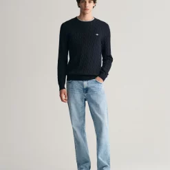 ruffords_country_lifestyle_gant_Cotton_Cable_Knit_Crew_Neck_Sweater3