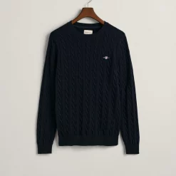 ruffords_country_lifestyle_gant_Cotton_Cable_Knit_Crew_Neck_Sweater4