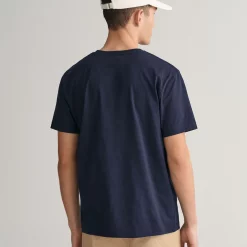 ruffords_country_lifestyle_gant_Regular_Fit_Shield_T_Shirt_evening_blue2