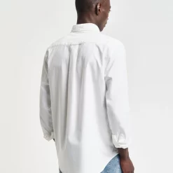GANT Regular Fit Archive Oxford Shirt - Eggshell