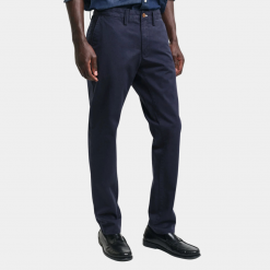 GANT Slim Fit Twill Chinos - Marine