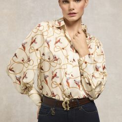 Holland-Cooper-Isla-Satin-Shirt-Off-White-Pheasant-Ruffords-country-lifestyle-store 3