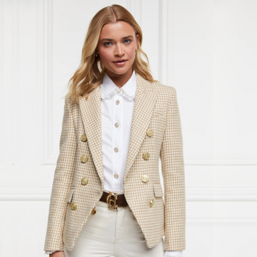 Holland-Cooper-Knightsbridge-Blazer-Camel-puppytooth-Ruffords-country-lifestyle